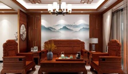 波莲镇如何装饰中式风格客厅？